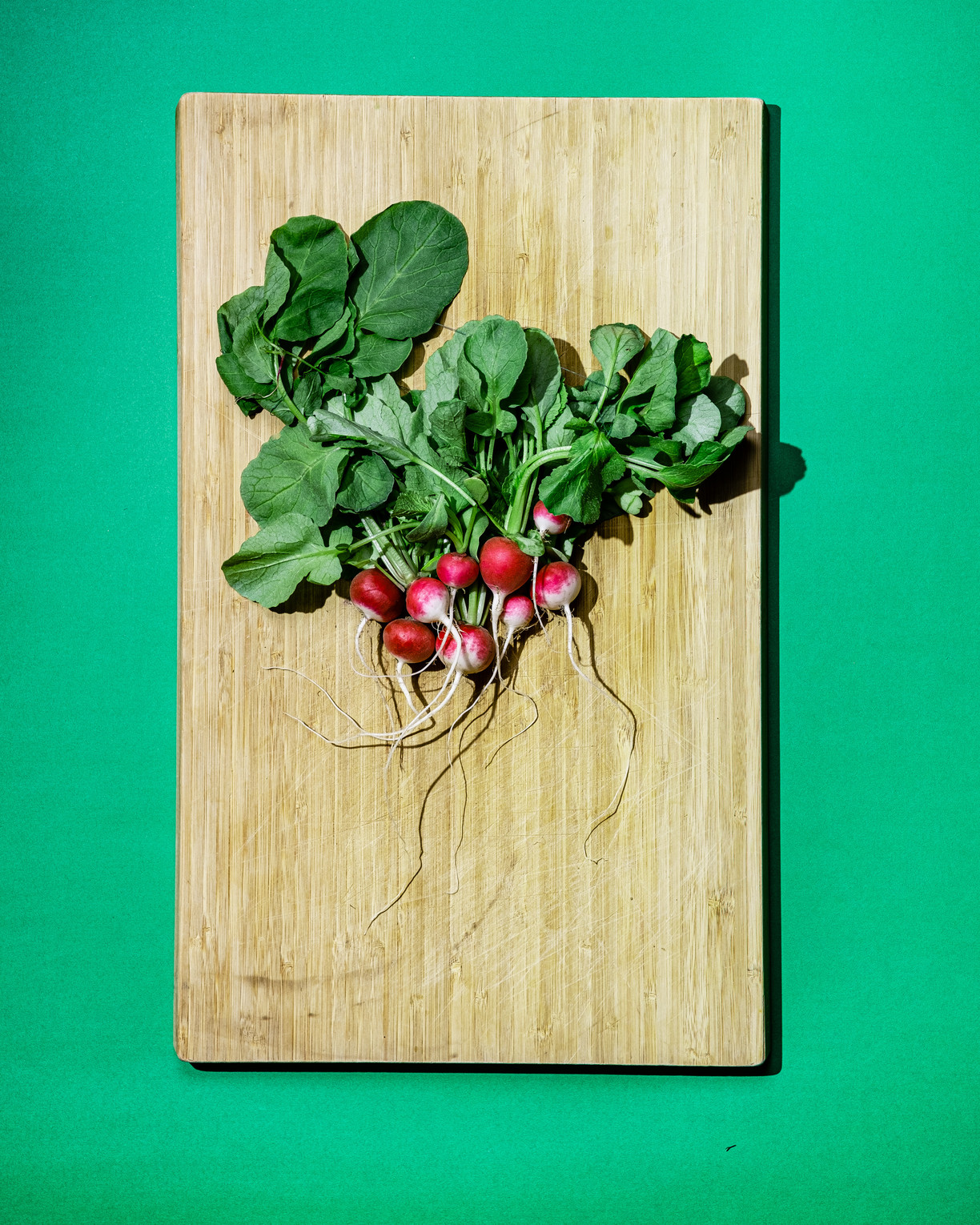 Red radishes